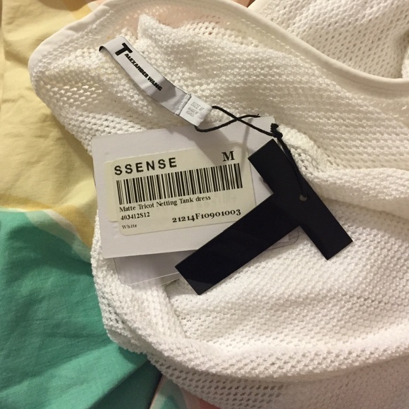 T Alexander Wang white netting tank dress - Picture 4 of 4
